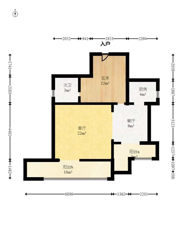 朗诗麓岛 6室3厅3卫 278.00万 朗诗麓岛 6室3厅3卫 278.00万户型图