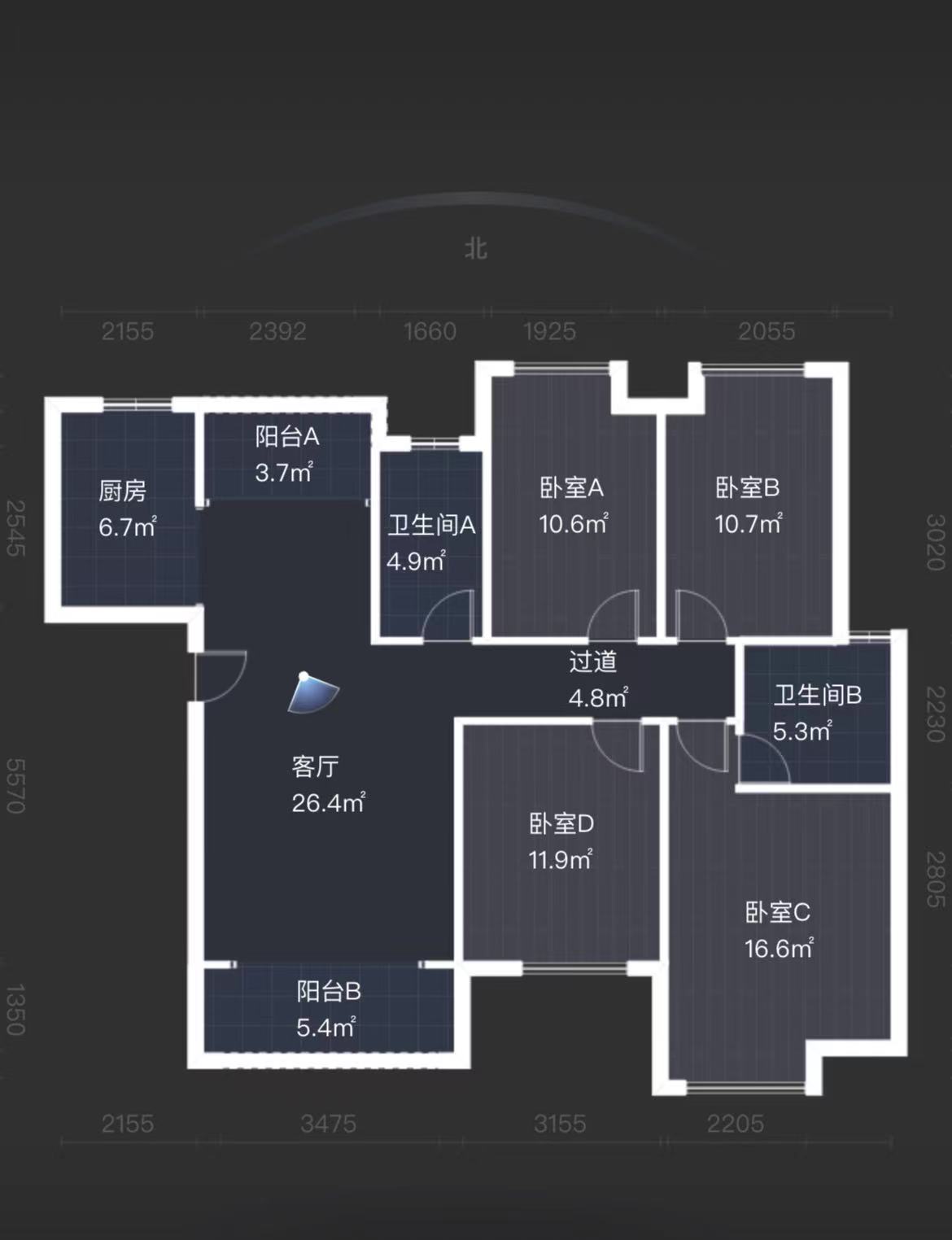 西郡佳园  4室2厅2卫   63.00万 西郡佳园  4室2厅2卫   63.00万室内图