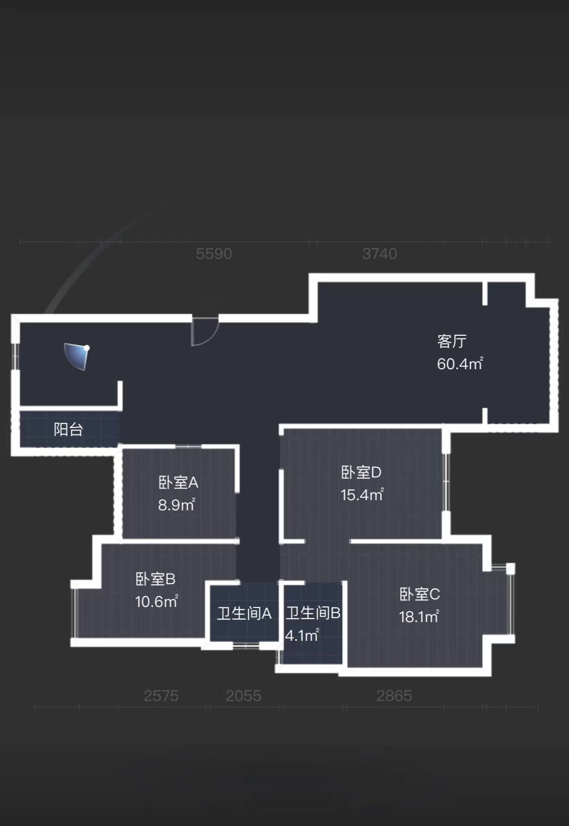 磐龙生态社区  3室2厅2卫   63.00万