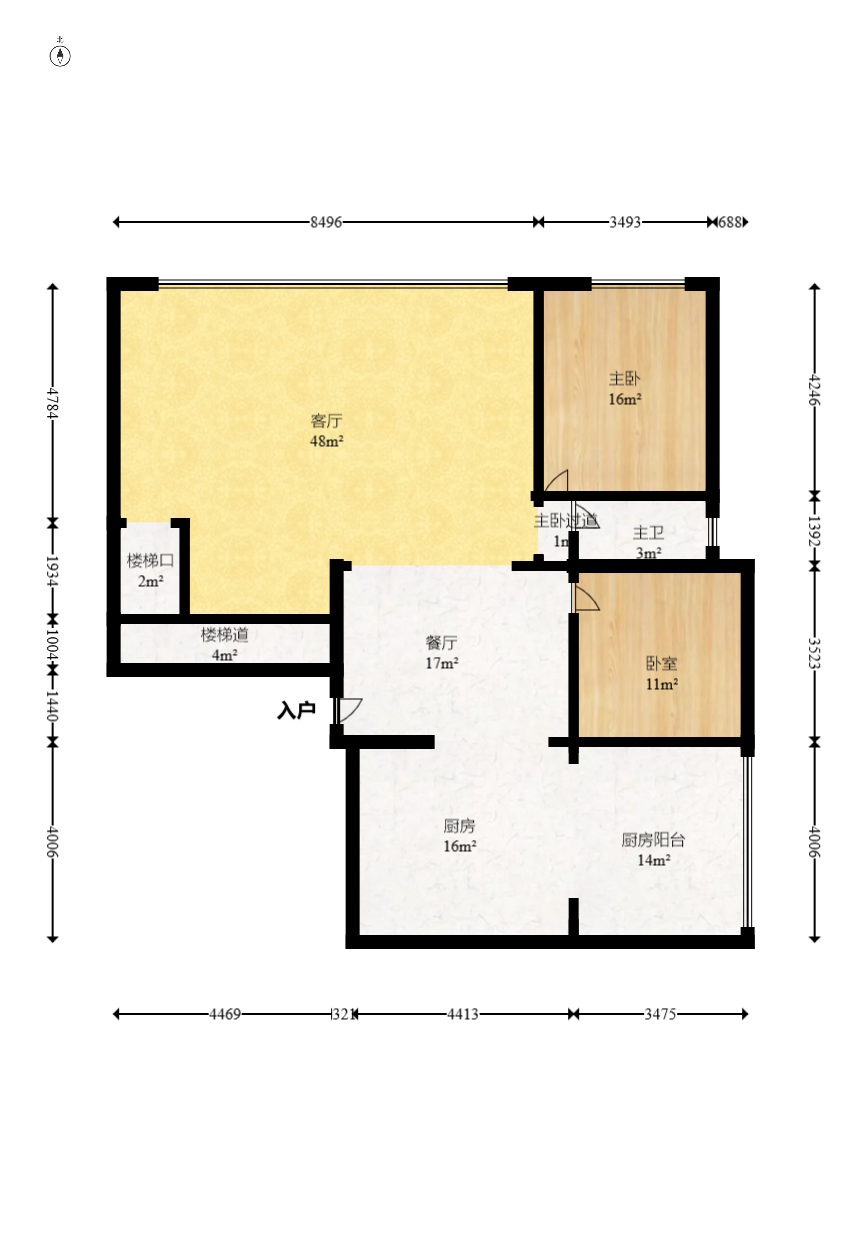 长宝1667  7室2厅2卫   288.00万室内图1