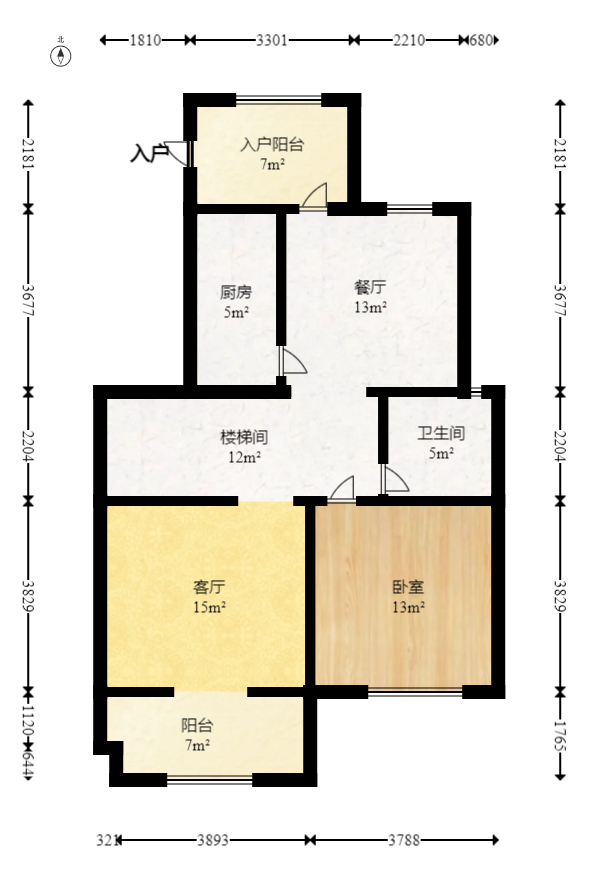 澳海澜庭 4室2厅2卫 85.0万 澳海澜庭 4室2厅2卫 85.0万户型图