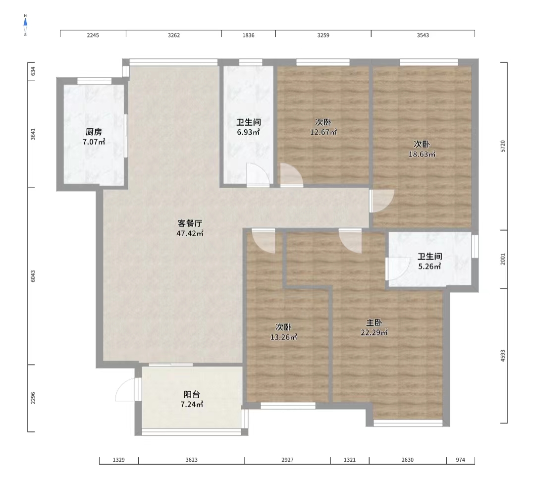 金质颐园  6室2厅3卫    126.8万 金质颐园  6室2厅3卫    126.8万室内图