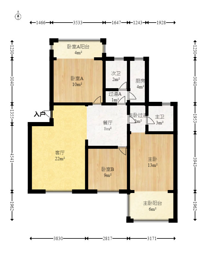 咸嘉新村嘉旺苑  3室2廳2衛(wèi)   108.00萬