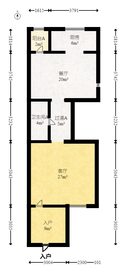 龙湖湘风原著（龙湖湘风星城）  4室3厅3卫   380.00万室内图1