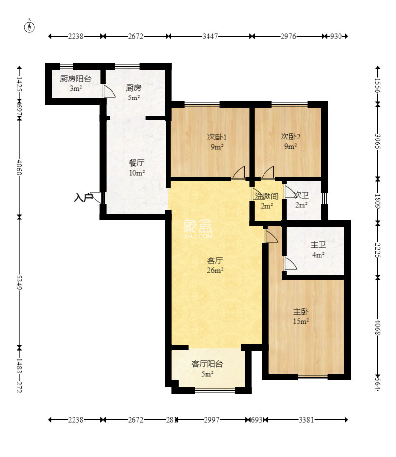 绿地中央广场  3室2厅2卫   126.00万 绿地中央广场  3室2厅2卫   126.00万