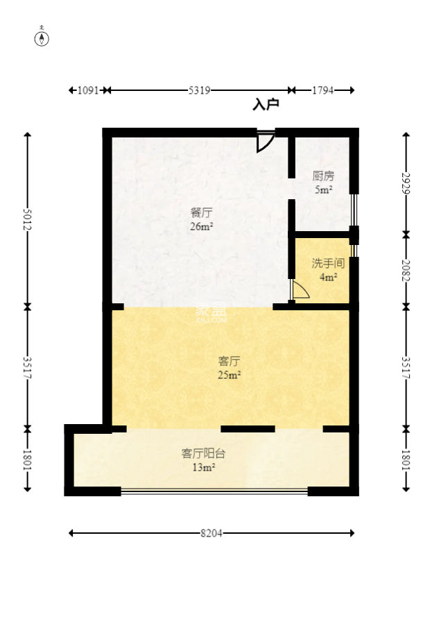 建发中央悦府  4室2厅2卫   179.00万