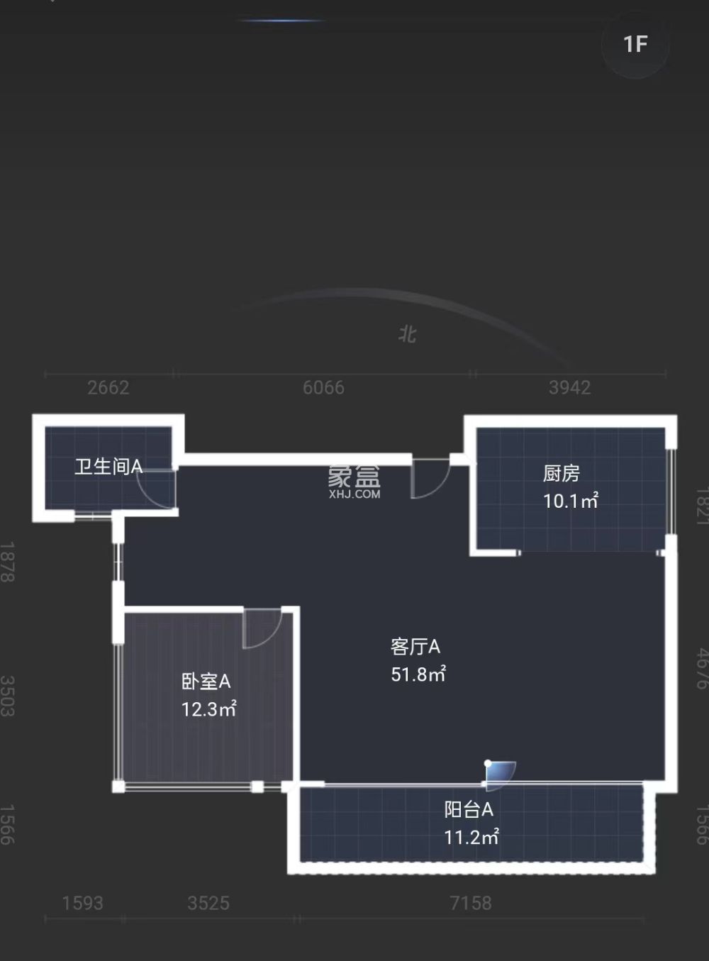 翡翠公园（北大资源）  4室2厅2卫   115.00万