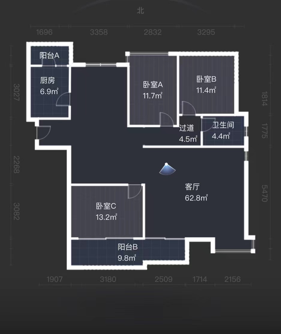 翡翠公园（北大资源）  5室2厅2卫   118.00万