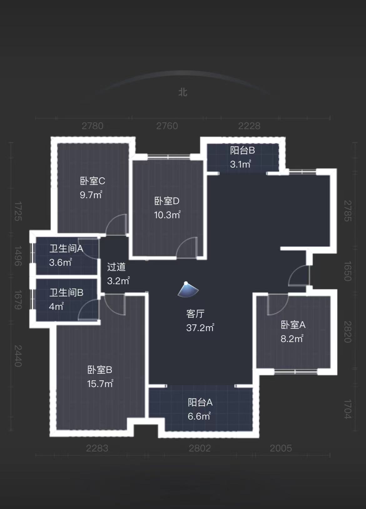 望云印象 4室2厅2卫 85.00万 望云印象 4室2厅2卫 85.00万室内图