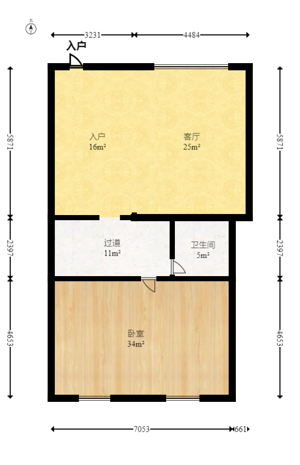 山水芙蓉国际新城 5室2厅1卫 378.00万 山水芙蓉国际新城 5室2厅1卫 378.00万户型图