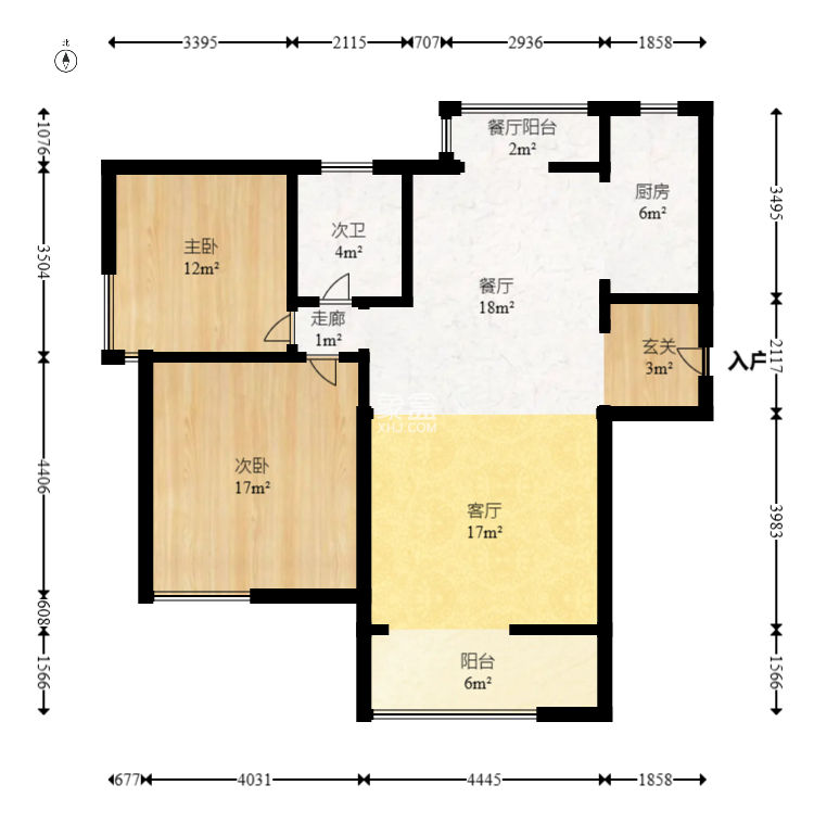 山語城一期  2室2廳1衛(wèi)   88.00萬