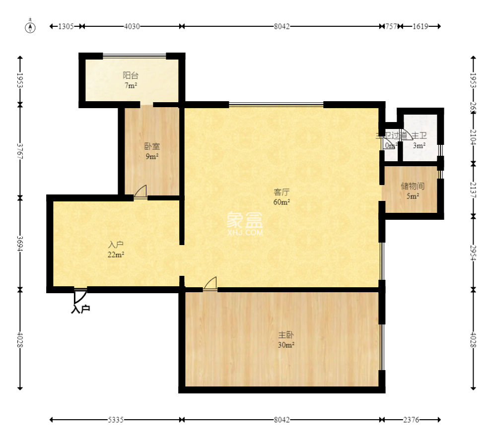 元盛大廈  4室2廳2衛(wèi)   263.70萬(wàn)