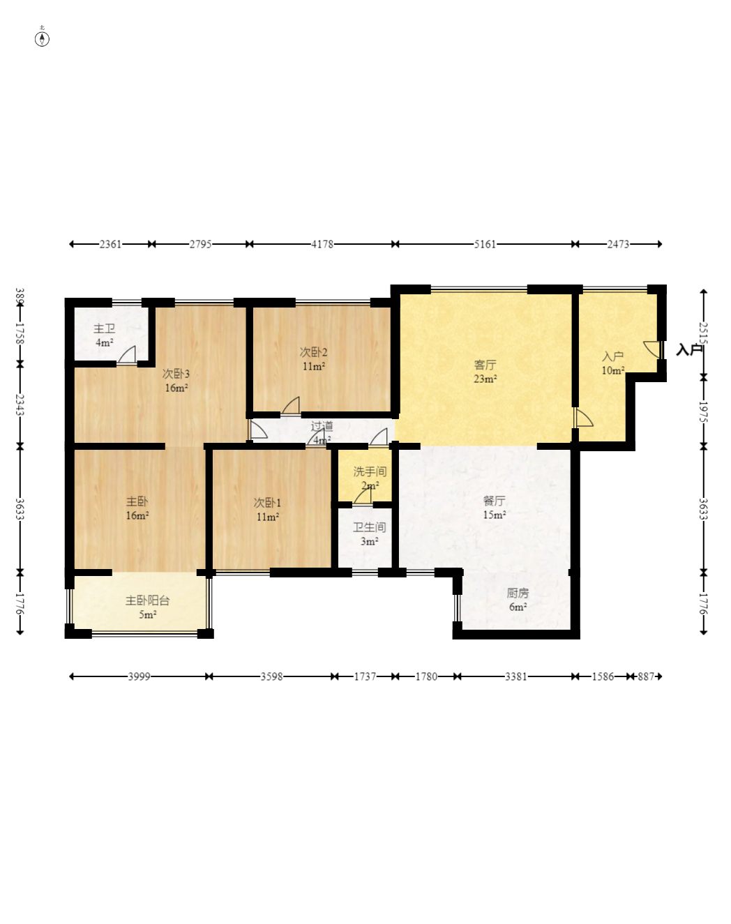 锦璨家园  3室2厅2卫   69.80万 锦璨家园  3室2厅2卫   69.80万户型图
