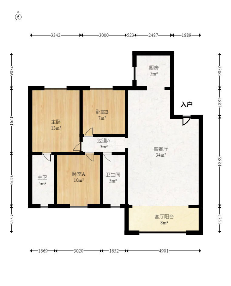 咸嘉新村嘉和苑  3室2廳1衛(wèi)   150.00萬(wàn)