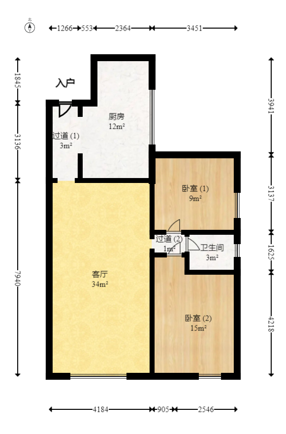 五矿紫湖香醍  0室0厅0卫   138.00万室内图1