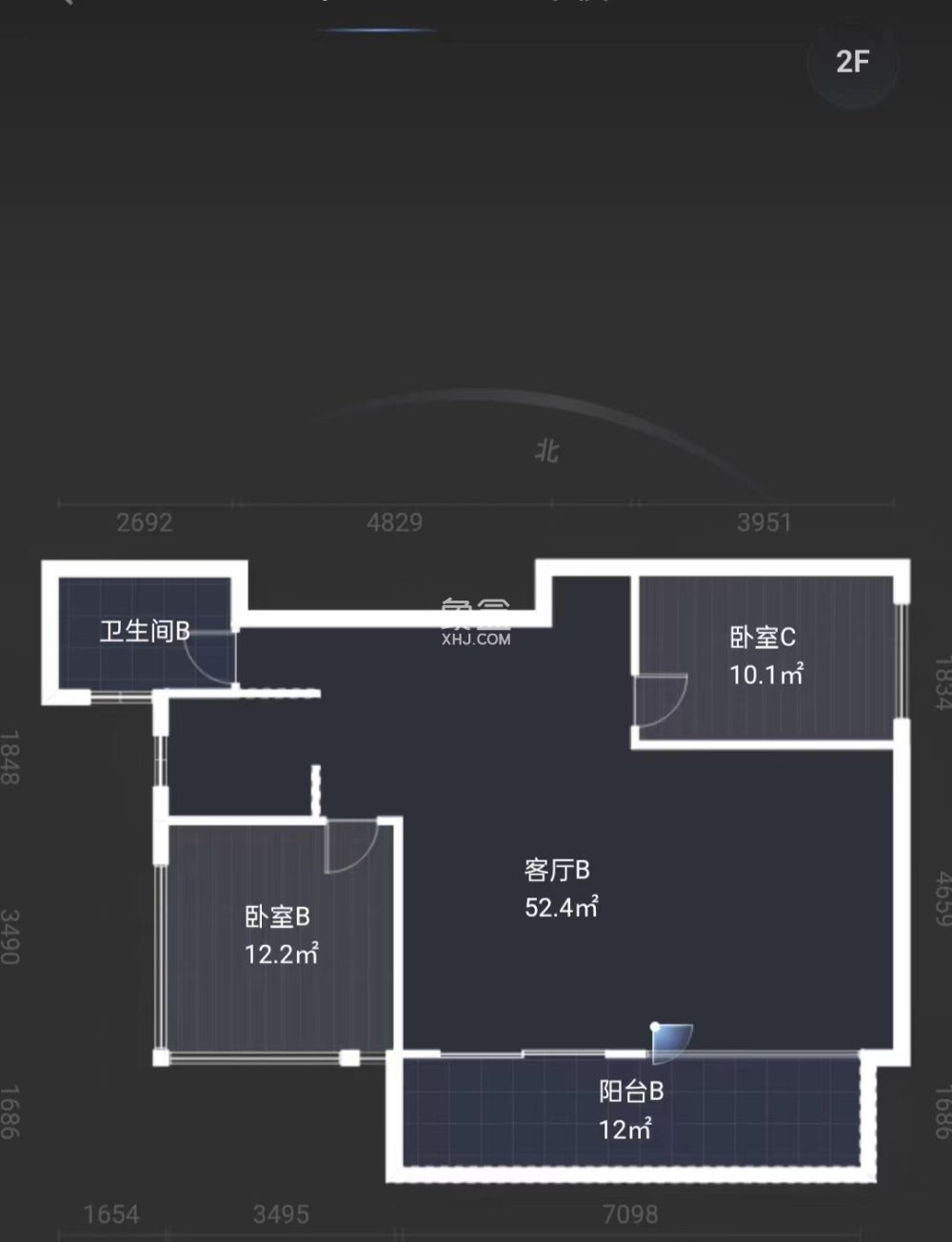翡翠公园（北大资源）  4室2厅2卫   95.00万