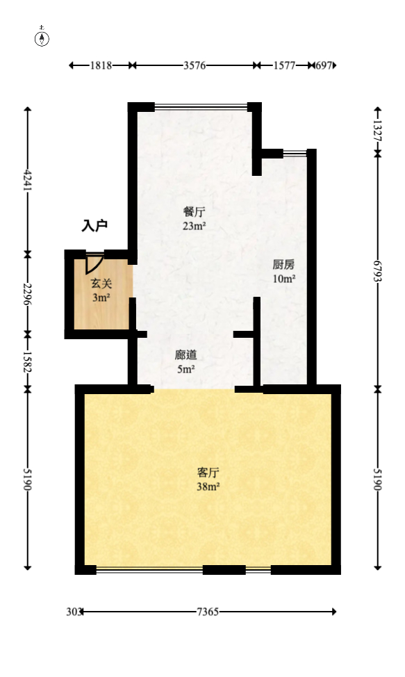 香格里麓山别墅  5室3厅3卫   448.00万室内图1