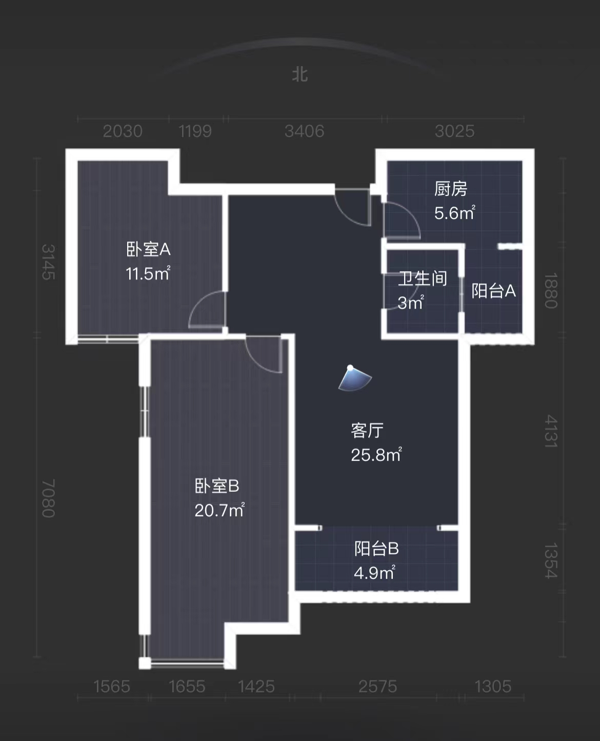 山水印象  3室2厅1卫   51.80万