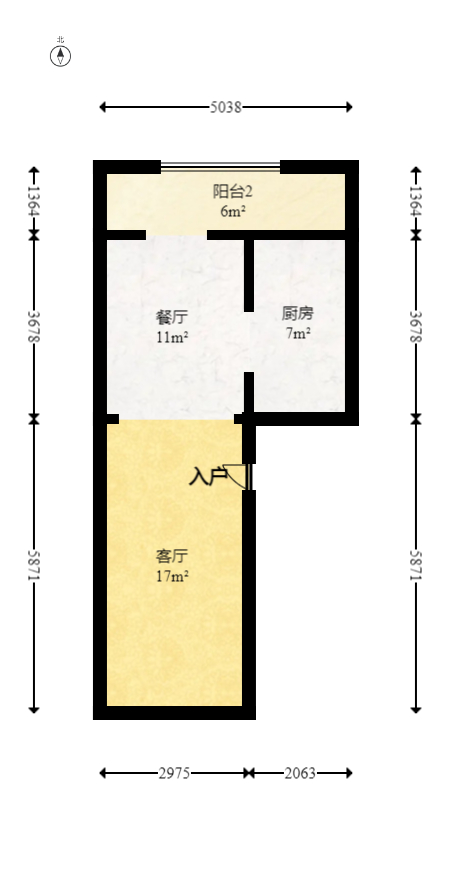 新华都万家城  4室2厅2卫   167.90万室内图1