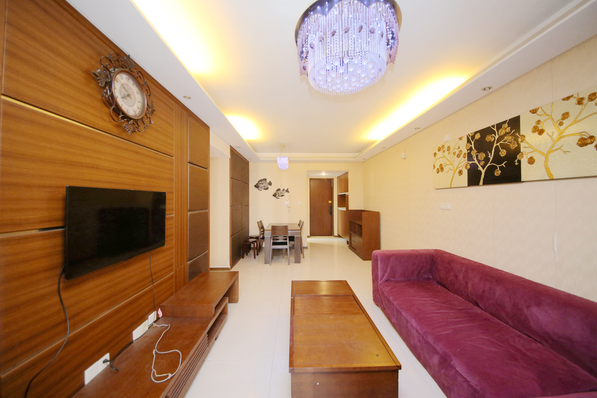 万科金域蓝湾  3室2厅1卫    92.0万客厅