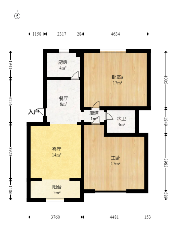 雷锋机电市场一期 3室2厅2卫 50.0万 雷锋机电市场一期 3室2厅2卫 50.0万户型图