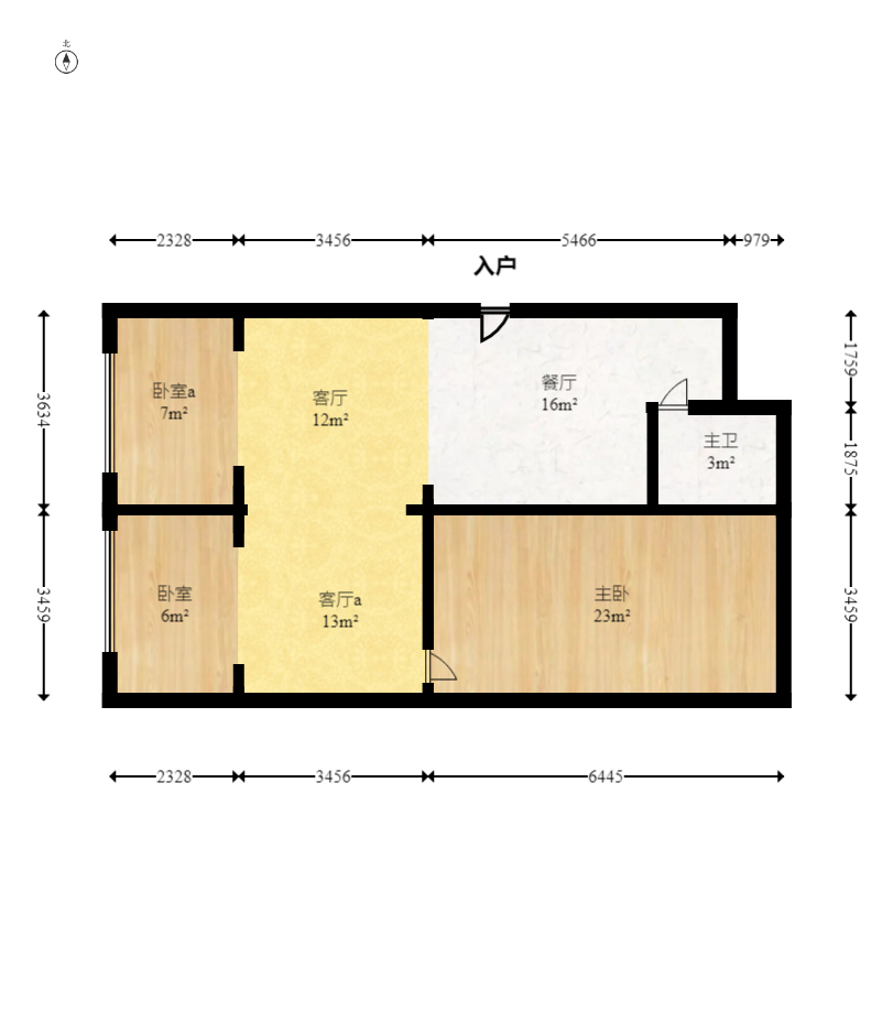 山水湾 5室2厅1卫 26.0万 山水湾 5室2厅1卫 26.0万户型图