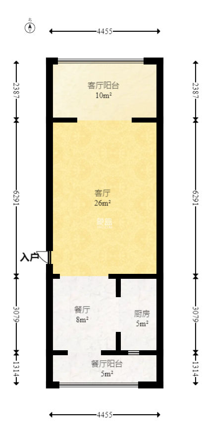 明昇壹城（明昇时代广场）一期  4室2厅2卫   268.00万