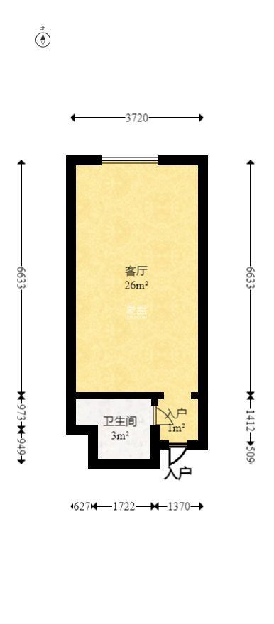 未来漫城  1室1厅1卫    41.98万