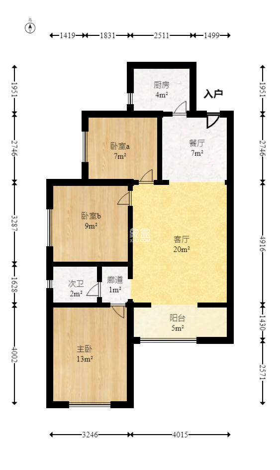 梅溪湖合能璞丽  3室2厅1卫    95.0万