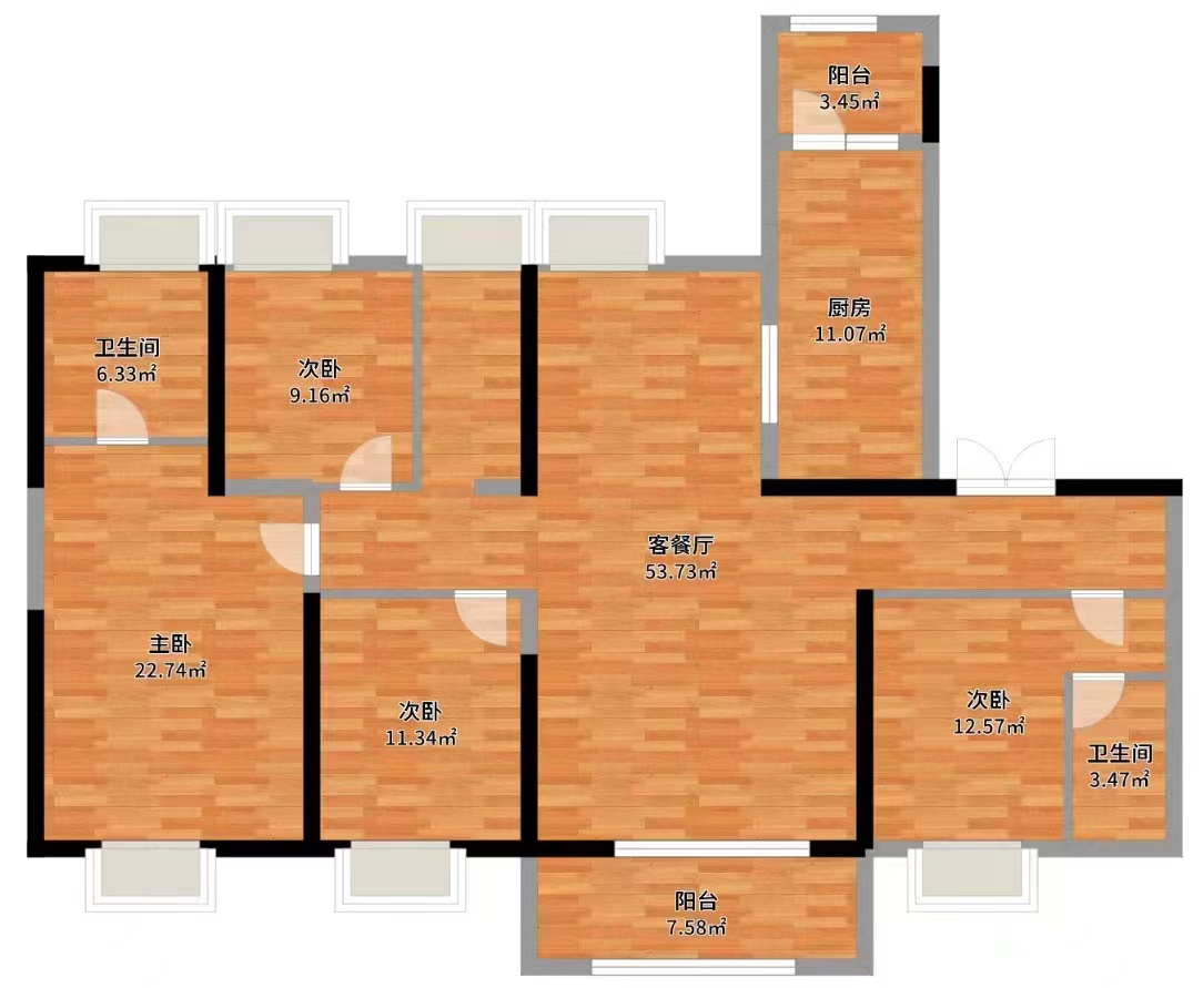 天元区碧桂园 0室0厅0卫 107.00万 天元区碧桂园 0室0厅0卫 107.00万室内图