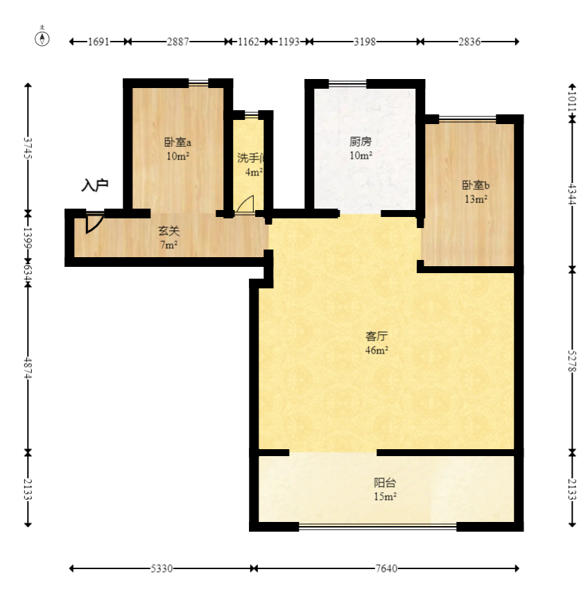 建发央著 5室2厅1厨3卫 408.00万室内图1