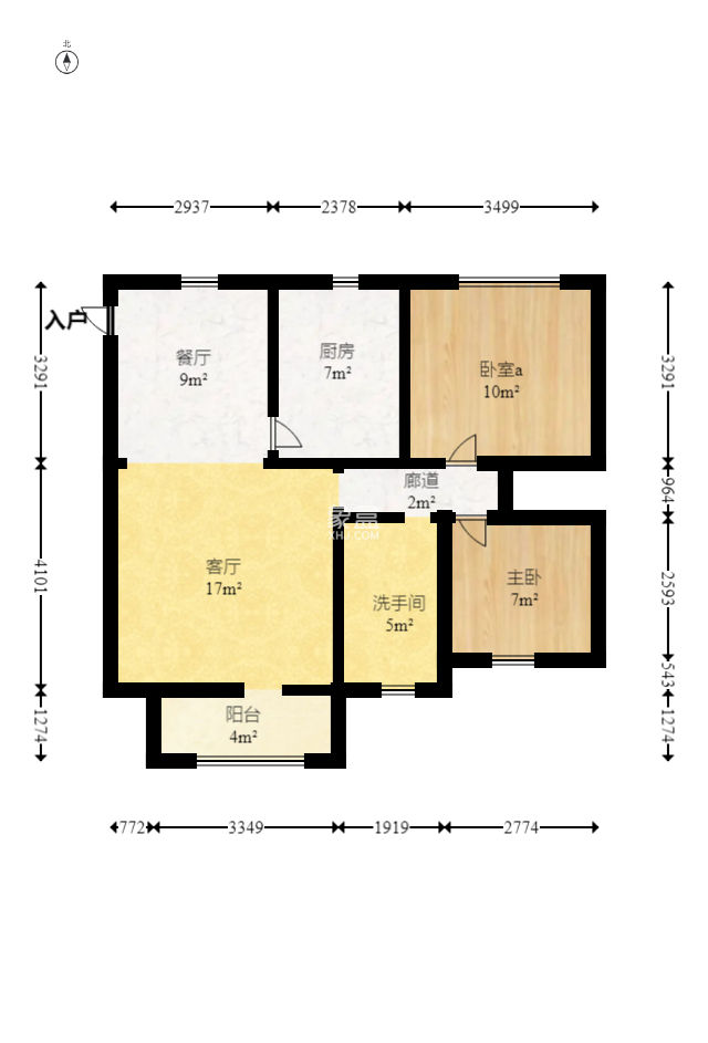 华侨假日中心（晟华苑）  2室1厅1卫    65.0万