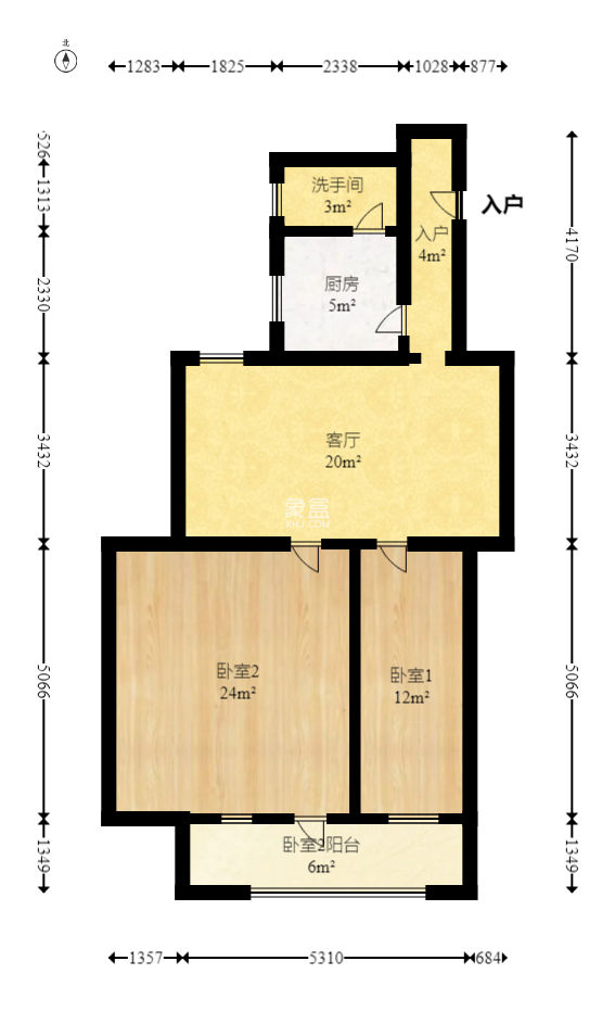 長(zhǎng)鋼三角洲  2室1廳1衛(wèi)   54.50萬(wàn)