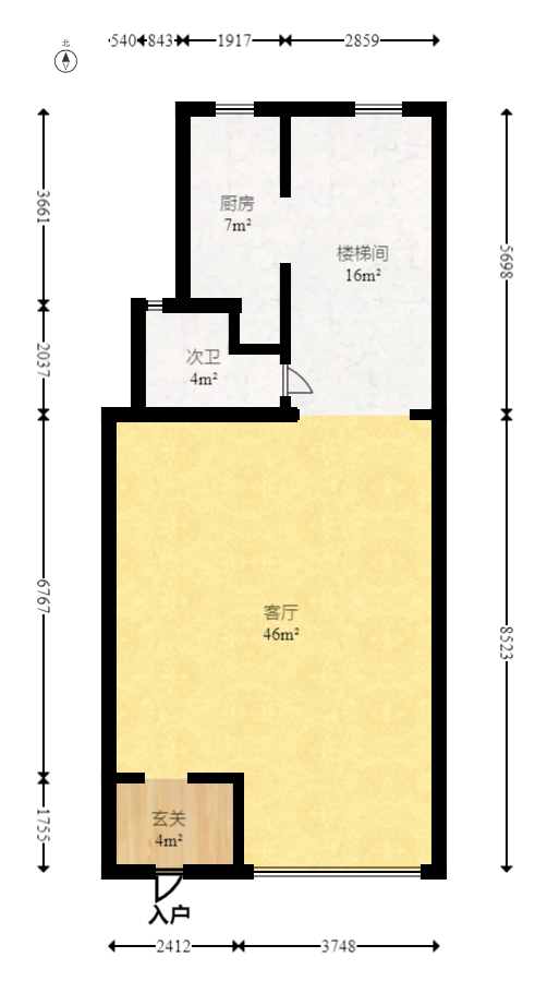 山水英伦  0室0厅0卫   255.00万室内图1