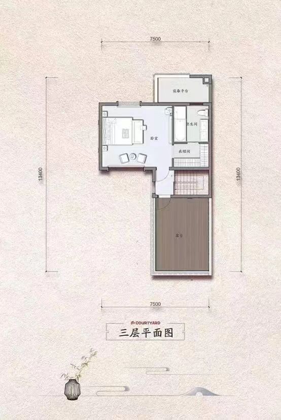 中粮瑞府  4室2厅1卫   170.00万