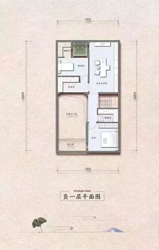 中粮瑞府  4室2厅1卫   170.00万室内图