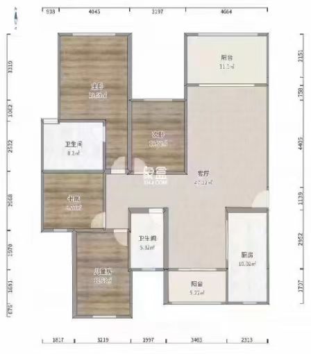时尚新天地(平和堂) 1室1厅1卫 23.8万 时尚新天地(平和堂) 1室1厅1卫 23.8万室内图