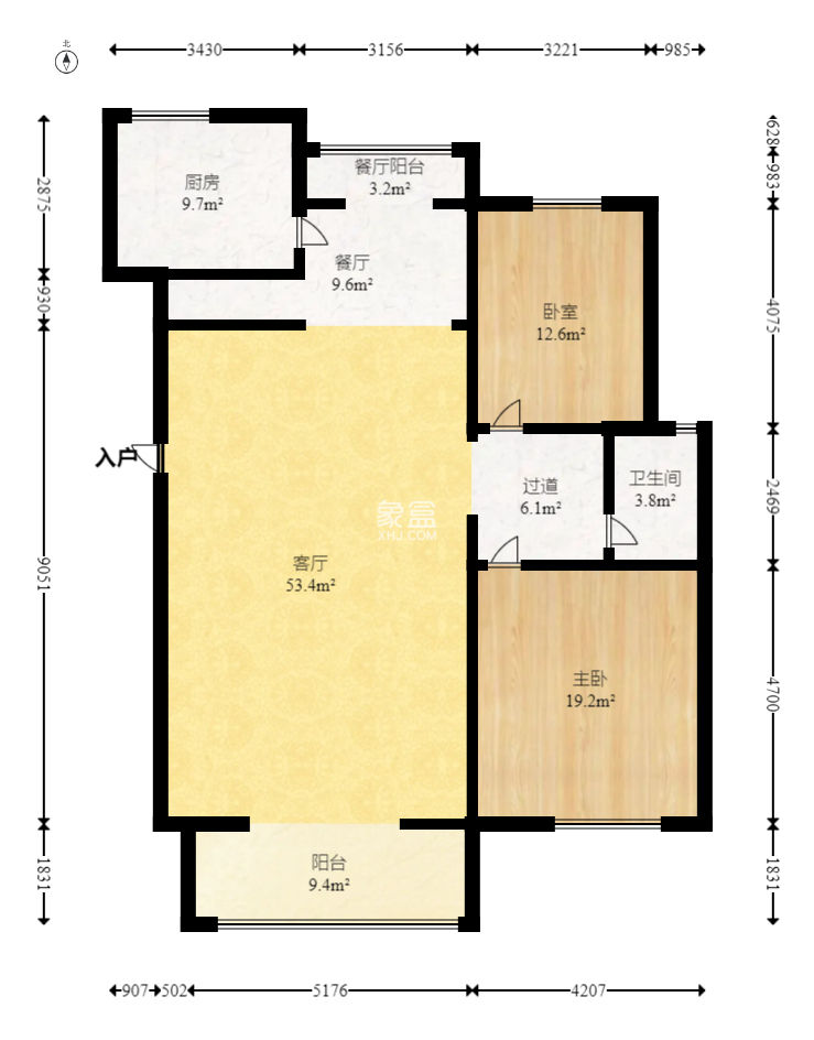 银港水晶城  5室2厅3卫   210.00万