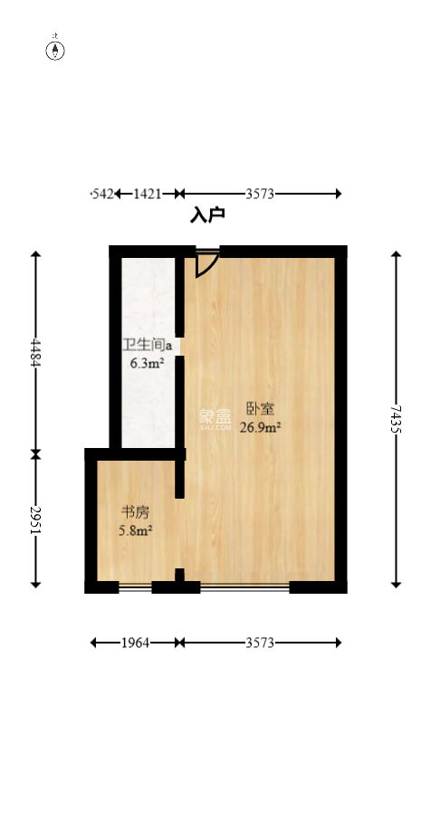 城市时光  1室1厅1卫   37.90万