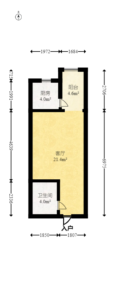 光明城市(星辰青年城)  1室1厅1卫    20.79万 光明城市(星辰青年城)  1室1厅1卫    20.79万户型图