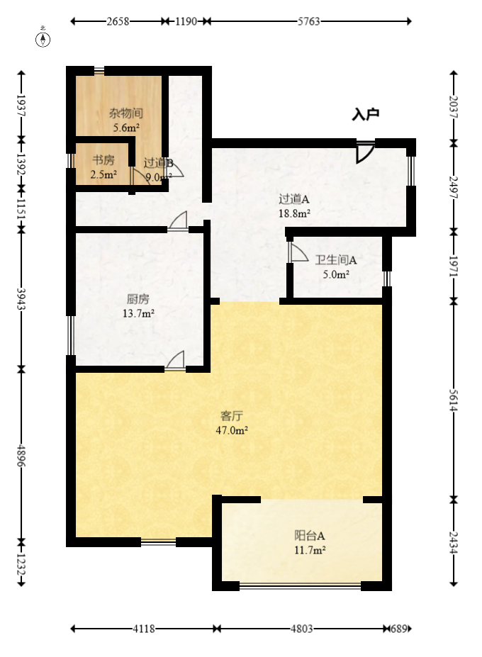 盈峰翠邸  5室2厅3卫    470.0万 盈峰翠邸  5室2厅3卫    470.0万户型图