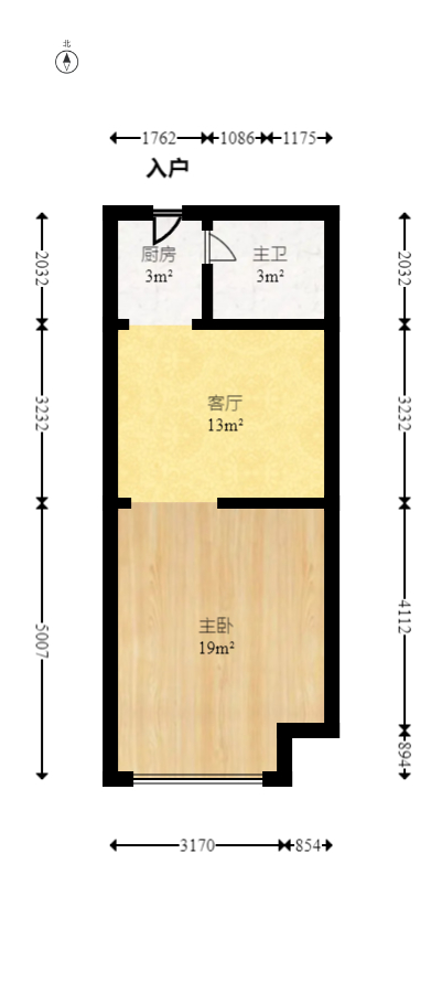 万顺家园  4室2厅2卫   156.00万室内图1