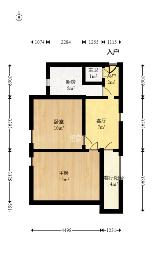 解放四村626号(长沙市三医院宿舍)  2室1厅1卫   35.00万