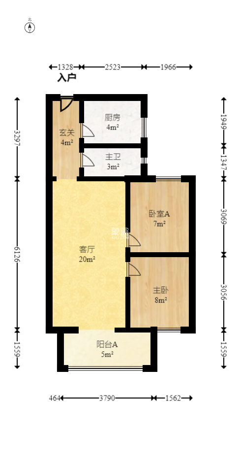 金輪星光名座  2室2廳1衛(wèi)   60.00萬