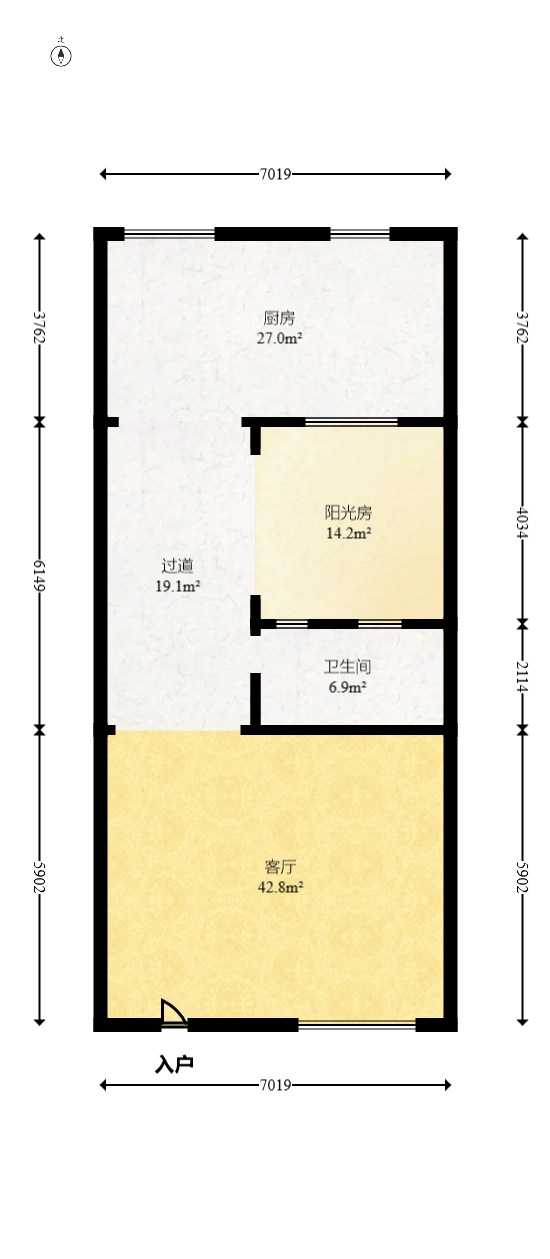 佳兆业水岸新都  4室3厅3卫   200.00万室内图1