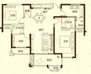 中欧昆仑首府  3室2厅1卫    58.0万