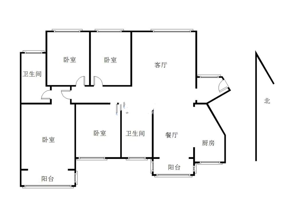 庐山一号  4室2厅2卫   72.50万