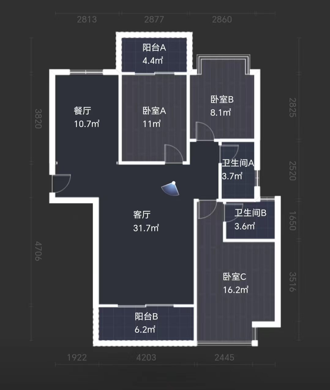 鑫怡佳苑  3室2厅2卫   55.80万