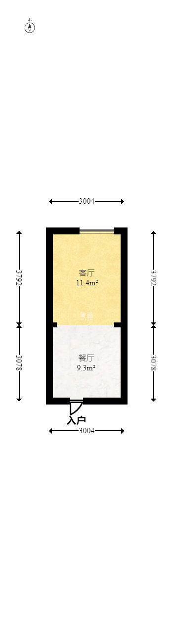 碧桂园翘楚棠  1室1厅1卫   16.80万