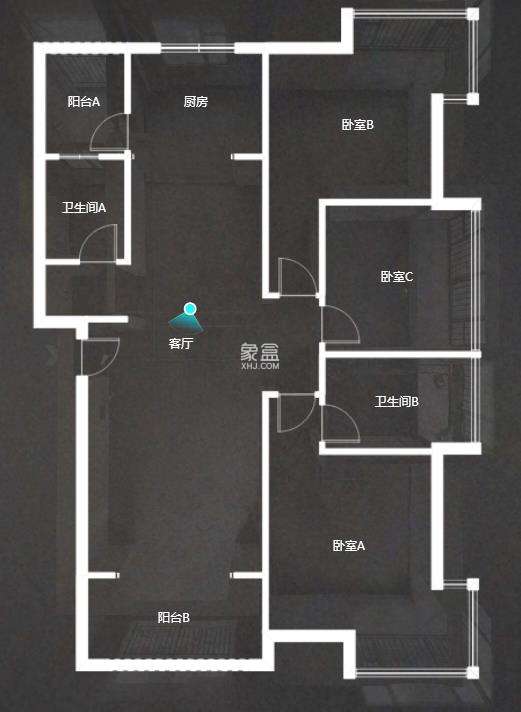 栗雨香堤 3室2厅2卫 78.00万 栗雨香堤 3室2厅2卫 78.00万室内图